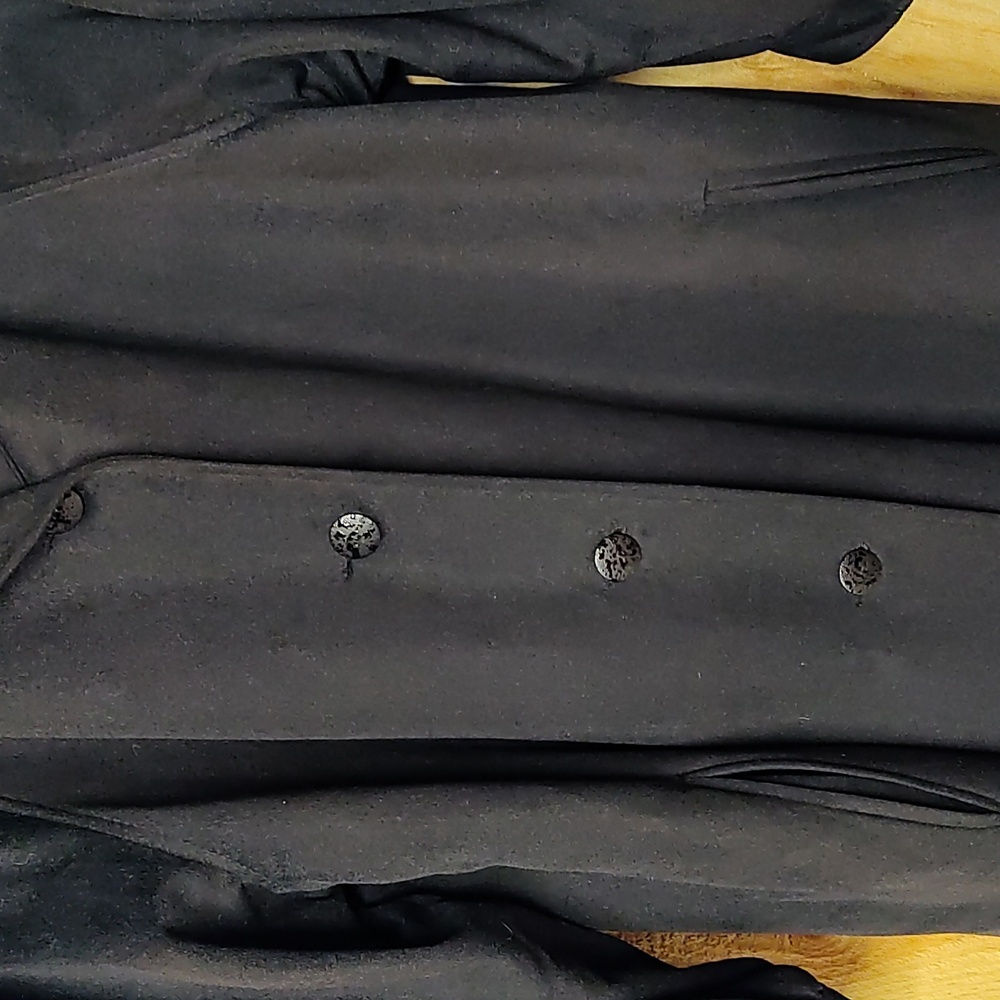 Sofsuede woman's dress coat size 10 or 12 - Picture 8 of 12
